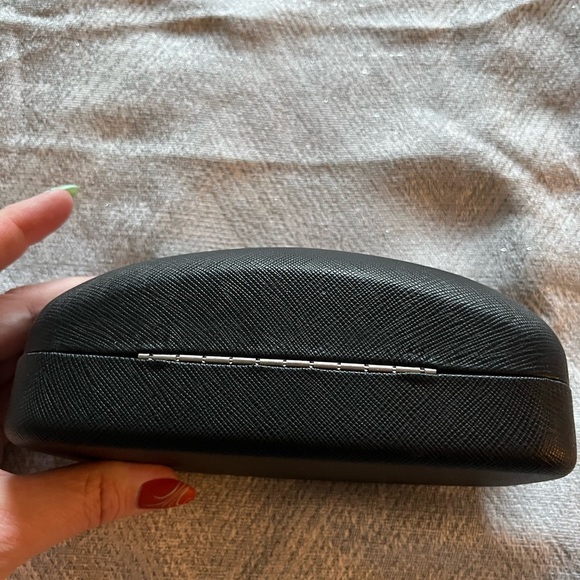 Salvatore Ferragamo Black Glasses Case main image 6